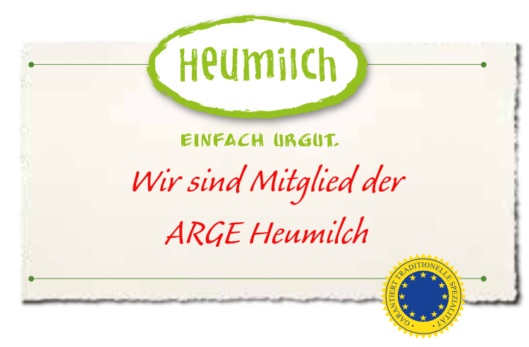 Die Schönegger Käse-Alm in Kooperation mit der ARGE-Heumilch